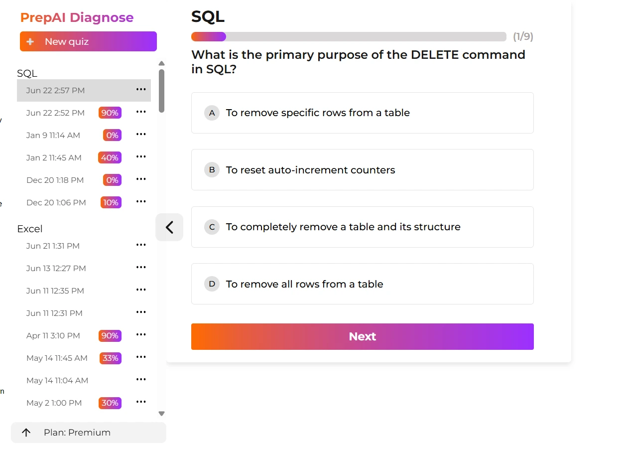 AI-Generated Quizzing System